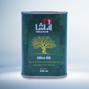 8887 BASHA POMACE OLIVE OIL TIN 400ML