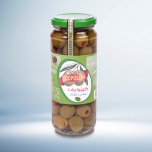 2202 COOPOLIVA STUFFED OLIVES GRN 200G